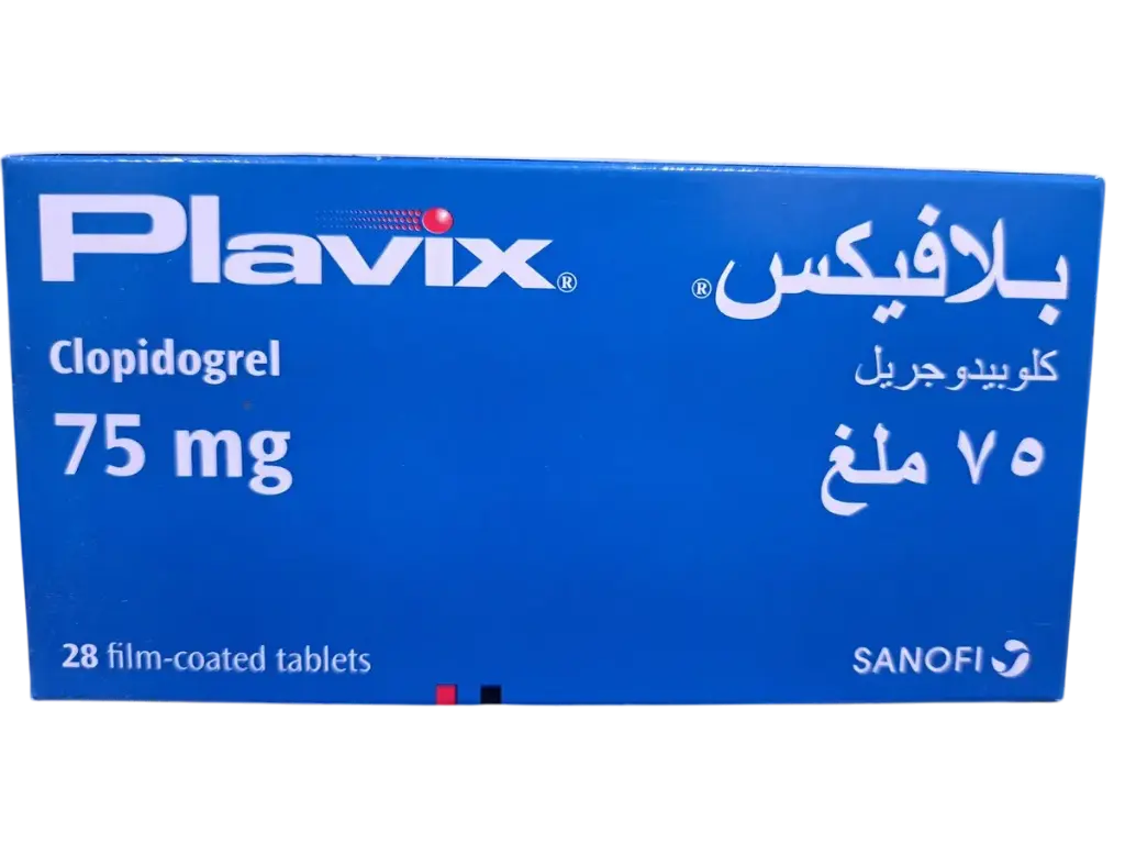 PLAVIX 75 MG 28 TABS - بلافكس 75 مج 28 قرص