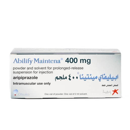 abilify maintena 400mg i.m. prefilled syringe - ابليفاي مينتينا 400 مجم سرنجة معبأة