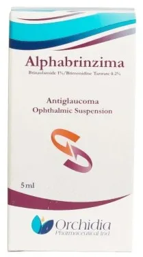 [code in gad:65863--code in mourad:67481] Alphabrinzima eye drops 5 ml - الفابرنزيما نقط للعين 5 مل