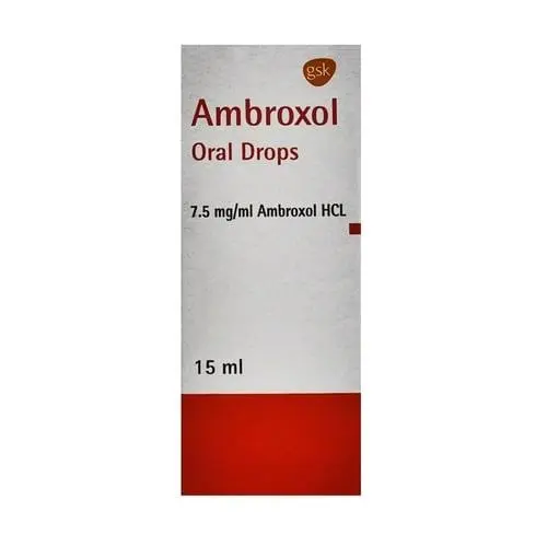 ambroxol 7.5mg/ml oral drops 15 ml - امبروكسول نقط بالفم 15 مل