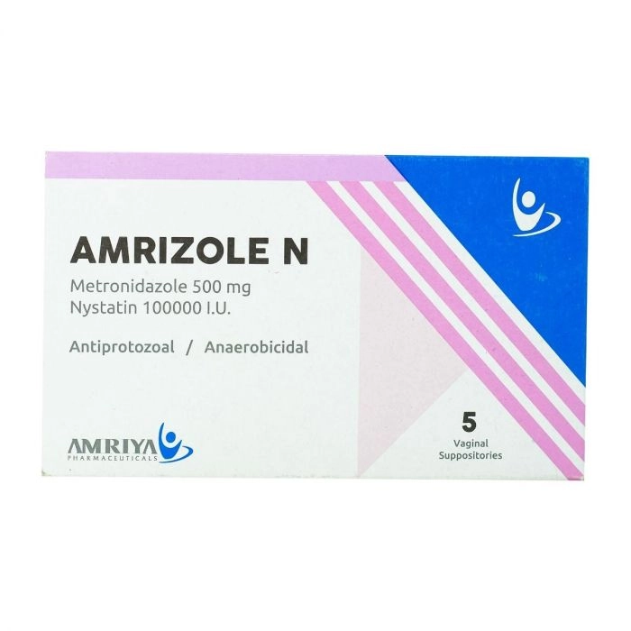 amrizole-n 5 vag. supp - امريزول-ان لبوس مهبلي 5 اقماع مهبلية