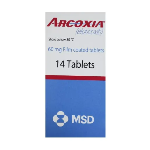 [code in gad:62374--code in mourad:62302] Arcoxia 60mg 14 tabs - اركوكسيا 60 مجم 14 قرص