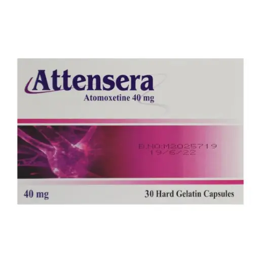 attensera 40mg 30 caps - اتنسيرا 40 مجم 30 كبسولة