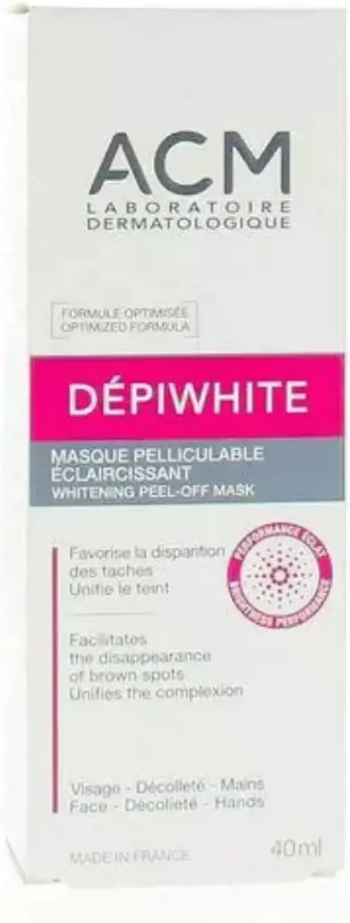 [code in gad:59255--code in mourad:] ACM Depiwhite Whitening Peel Off Mask 40 ml - اي سي ام ديبي وايت ماسك 40 مل
