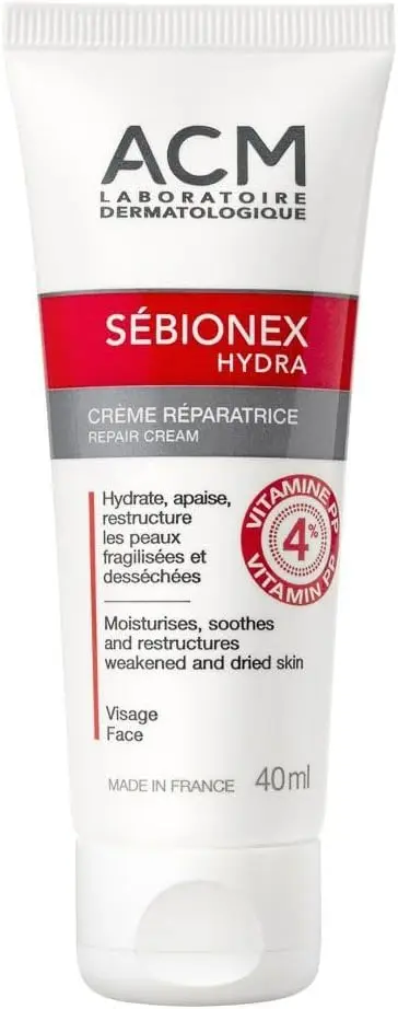 [code in gad:67516--code in mourad:] ACM SEBIONEX HYDRA REPAIR CREAM 40 ML - اى سى ام كريم مرطب ومرمم للبشرة 40 مل