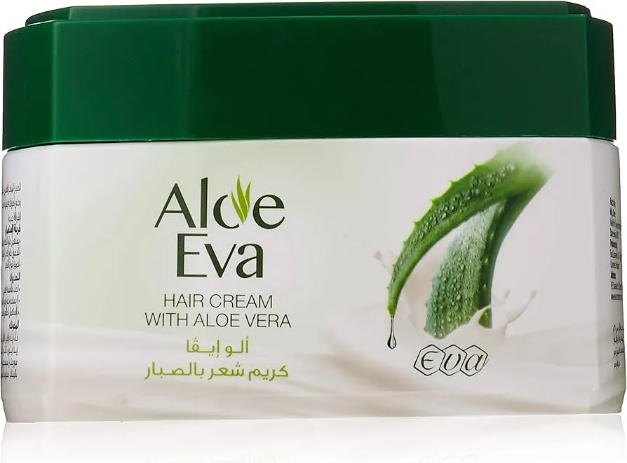 Aloe Eva Hair Cream 185 gm - الو ايفا كريم للشعر بالصبار 185 جرام