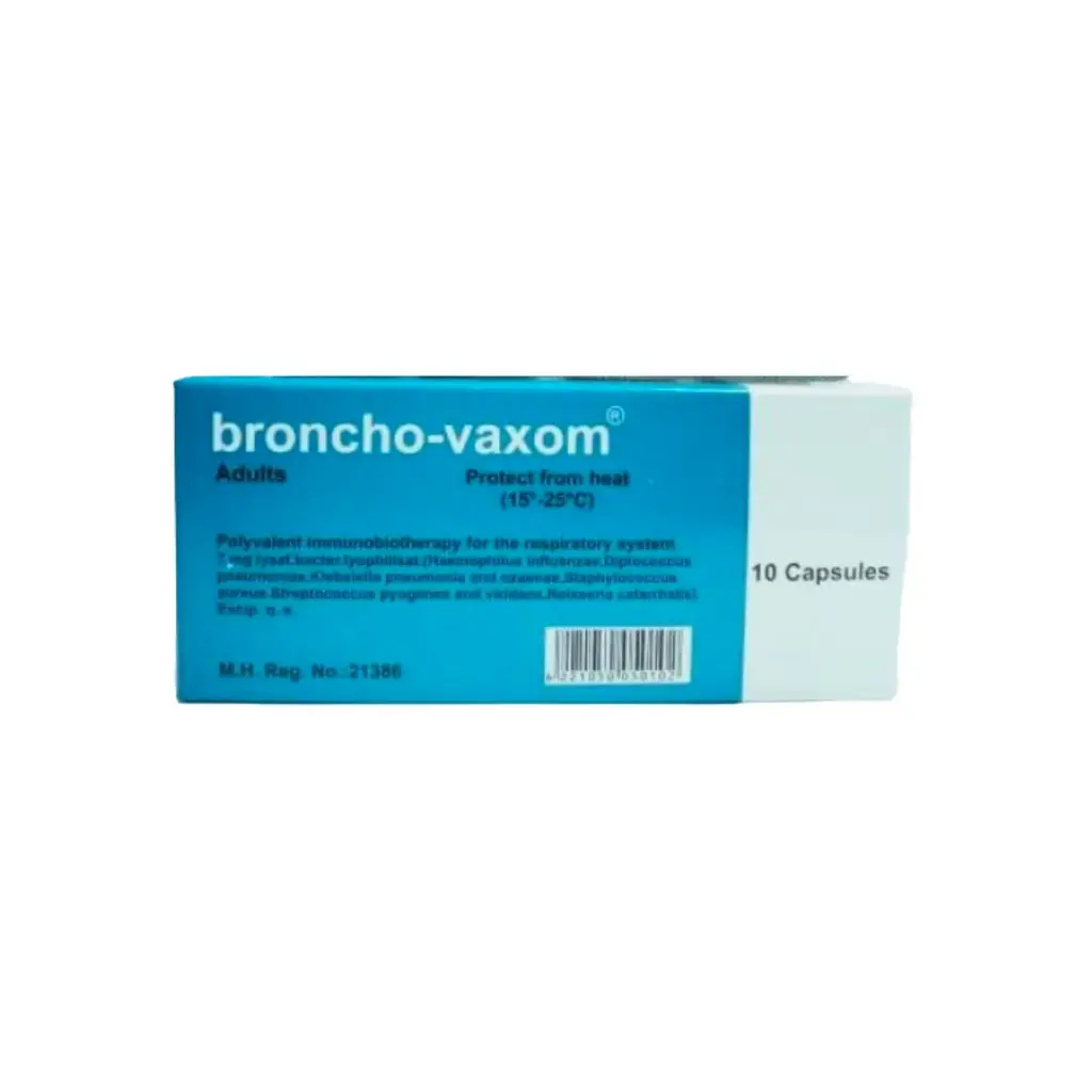 [code in gad:33293--code in mourad:33293] broncho-vaxom adults 7mg 10 caps - برونكو-فاكسوم للكبار 10 كبسولات