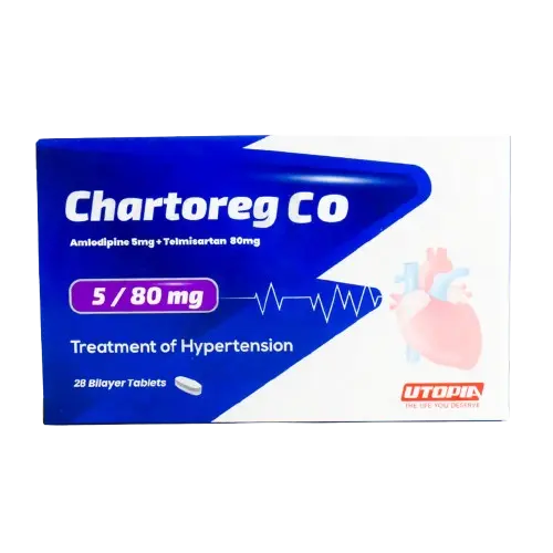 chartoreg co 80/5 mg 28 tabs - شارتوريج كو 80/5مجم 28 قرص
