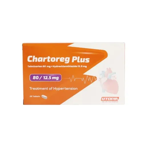 [code in gad:67058--code in mourad:67244] Chartoreg Plus 80/12.5mg 28 tabs - شارتوريج بلس 80/12.5 مجم 28 قرص