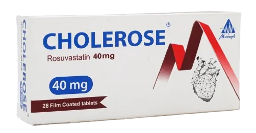 Cholerose 40mg 28 tabs - كوليروز 40 مجم 28 قرص
