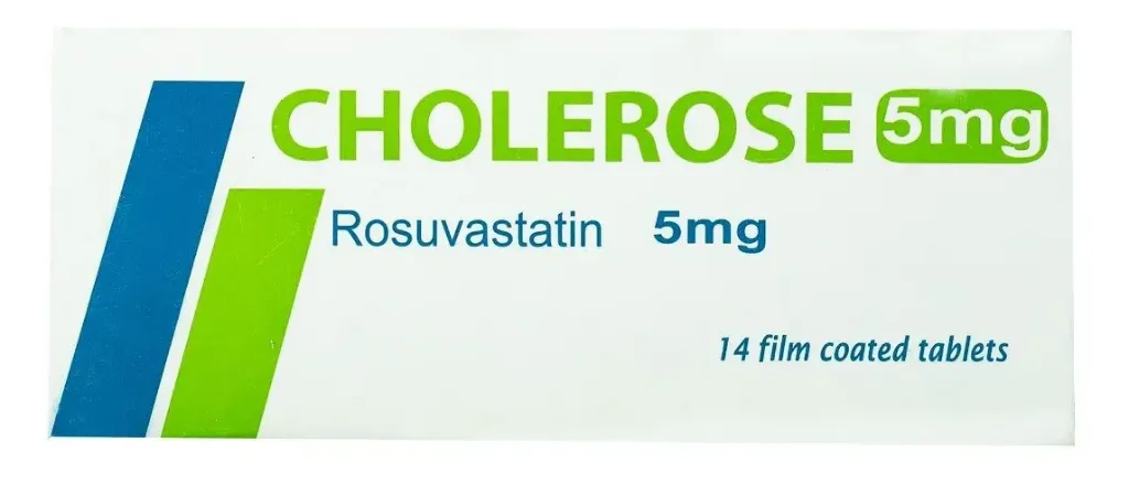 Cholerose 5mg 14 tablets - كوليروز 5 مجم 14 قرص