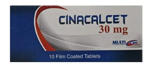 [code in gad:63382--code in mourad:65077] Cinacalcet 30mg 10 tabs - سيناكالسيت 30 مجم 10 قرص