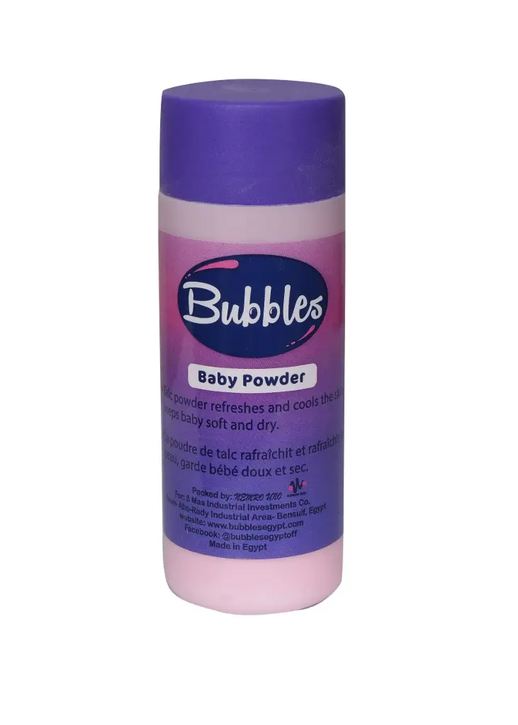 [code in gad:66943--code in mourad:65542] Bubbles Baby Powder 50 GM - بودرة أطفال بابلز 50 جم