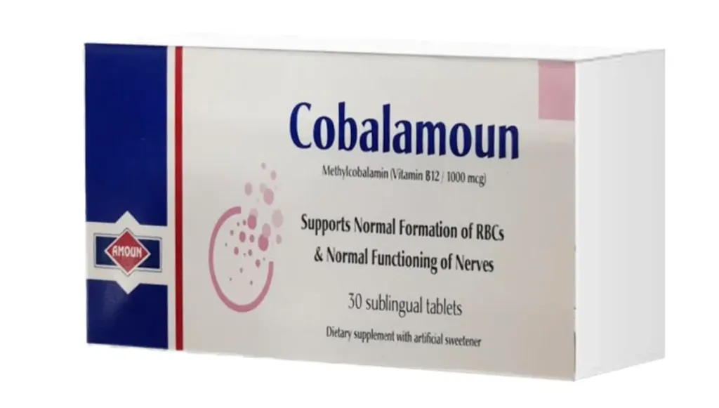Cobalamoun 30 Sublingual Tablets - كوبالامون 30 قرص تحت اللسان