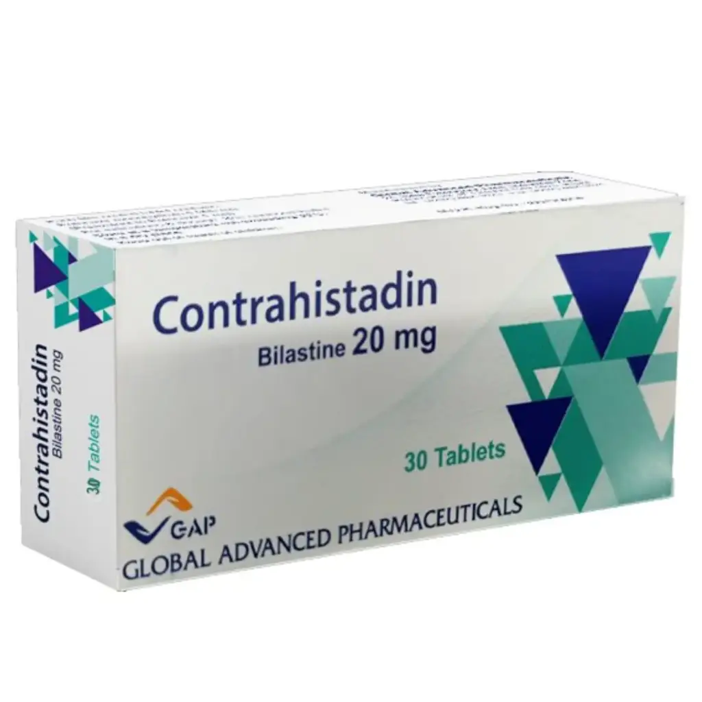 contrahistadin 20mg 30 tabs - كونتراهيستادين 20مجم 30 قرص