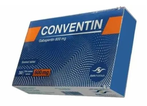 [code in gad:66188--code in mourad:65868] Conventin 600mg 30 tabs - كونفنتين 600 مجم 30 قرص
