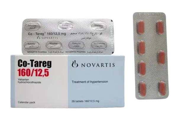 [code in gad:57168--code in mourad:57168] co tareg 160/12.5mg 28 tab - كو تارج 160/12.5مجم 28 قرص
