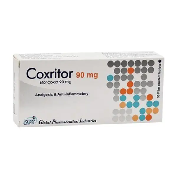 [code in gad:66112--code in mourad:65958] coxritor 90 mg 30 tabs - كوكسريتور 90مجم 30 قرص