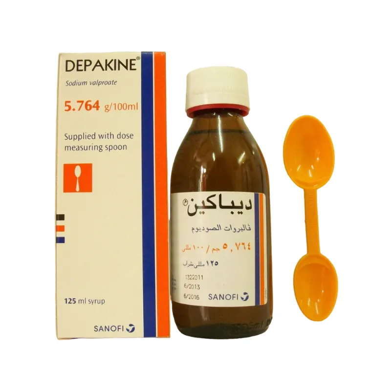 Depakine syrup 125ml - ديباكين شراب 125 مل