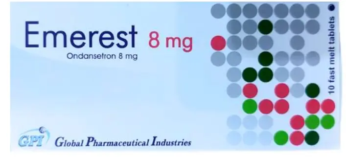 emerest 8mg 10 fast melting tabs - ايميرست 8 مجم 10 اقراص سريعة الذوبان
