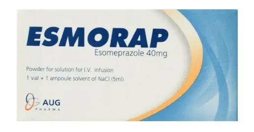 Esmorap 40mg powder for IV infusion vial - ازموراب 40 مجم بودرة فيال للحقن الوريدى