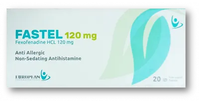 [code in gad:65421--code in mourad:40542] Fastel 120mg 20 tab - فاستل 120 مجم 20 قرص