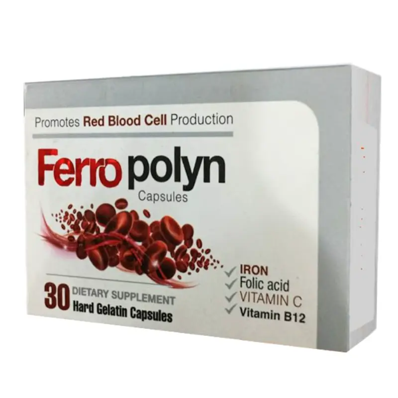 ferropolyn 30 caps - فيروبولين 30 كبسولة