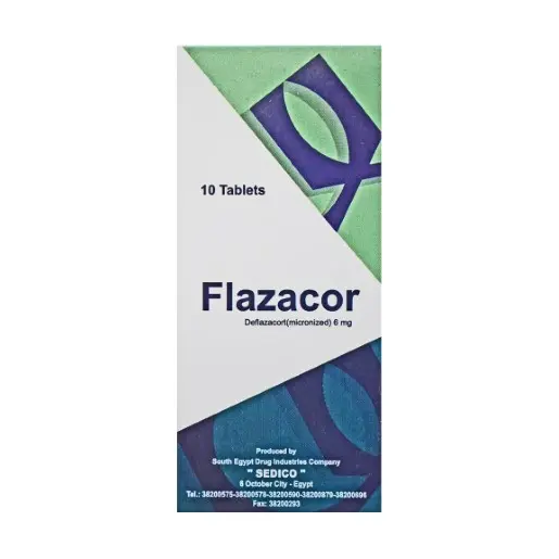 flazacor 6 mg 10 tabs - فلازاكور 6مجم 10 اقراص