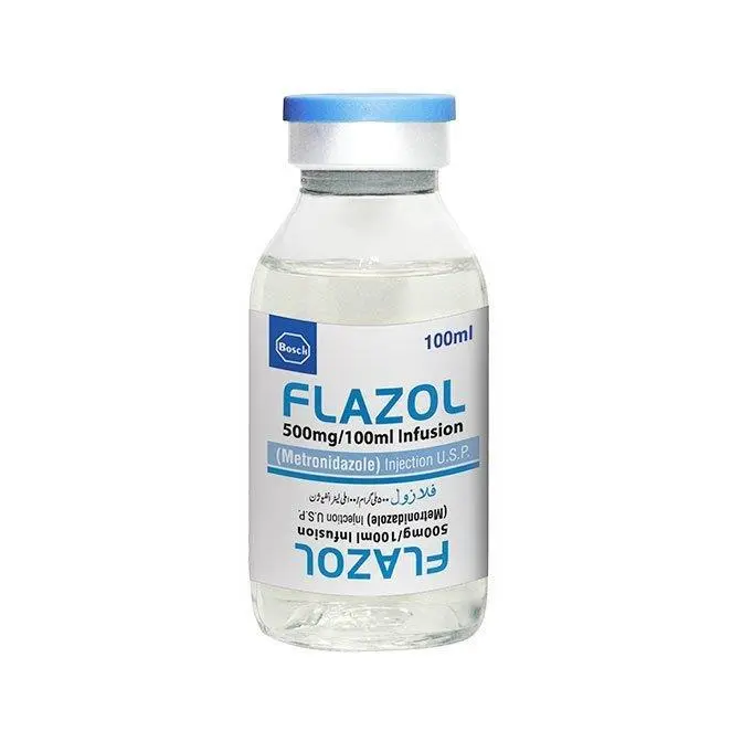 [code in gad:--code in mourad:26179] flazol 500mg/100ml i.v. infusion - فلازول 500مجم/100مل فيال للتنقيط الوريدي