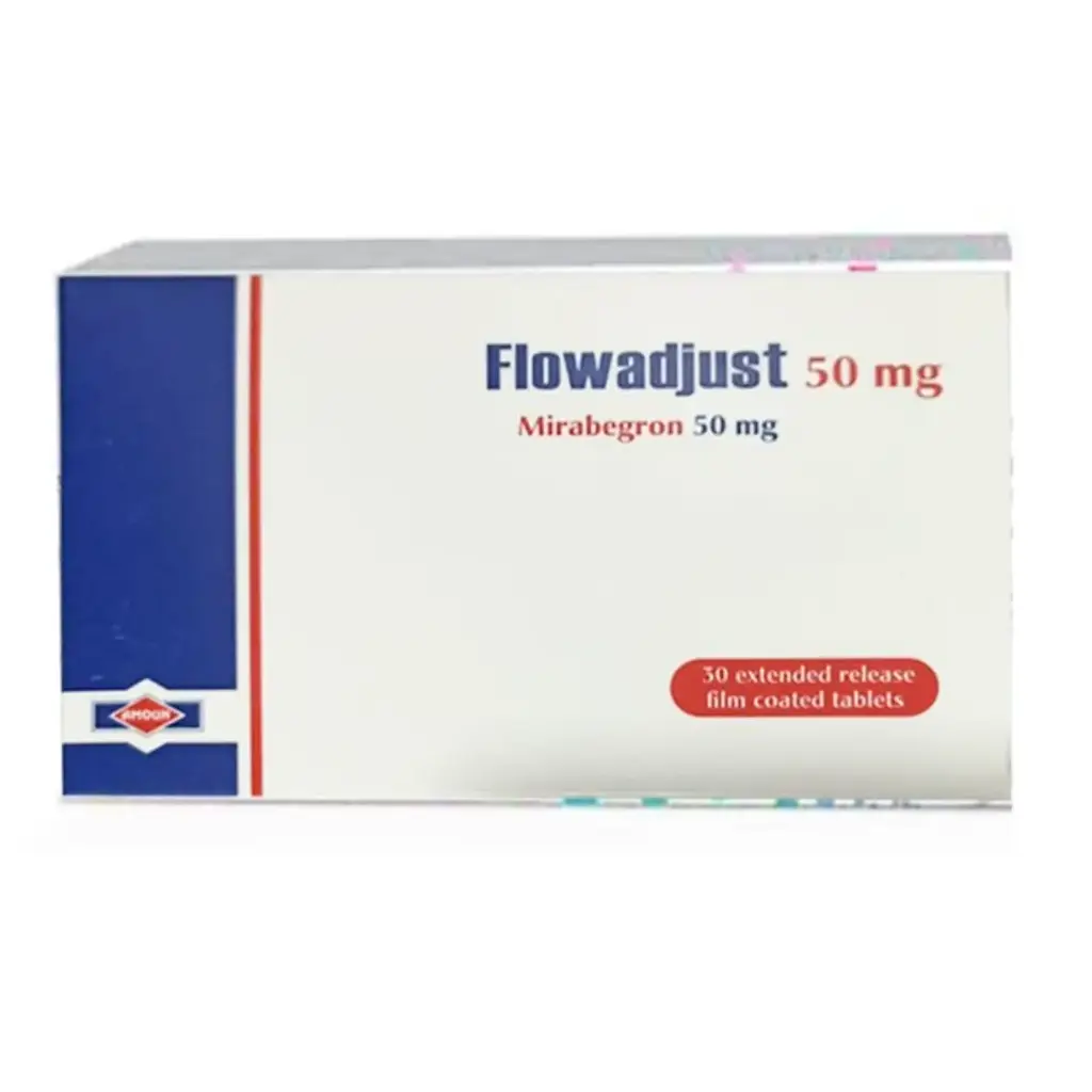 flowadjust 50 mg 30 prolonged rel. tabs - فلوادجست 50مجم 30 قرص