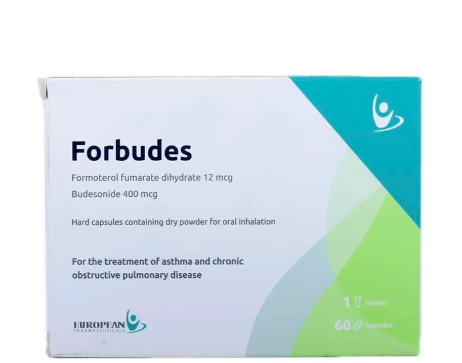 [code in gad:63917--code in mourad:63980] forbudes 400/12mcg 60 inhalation caps+inhaler - فوربيودس 400/12مكجم 60 كبسولة استنشاق+ جهاز استنشاق