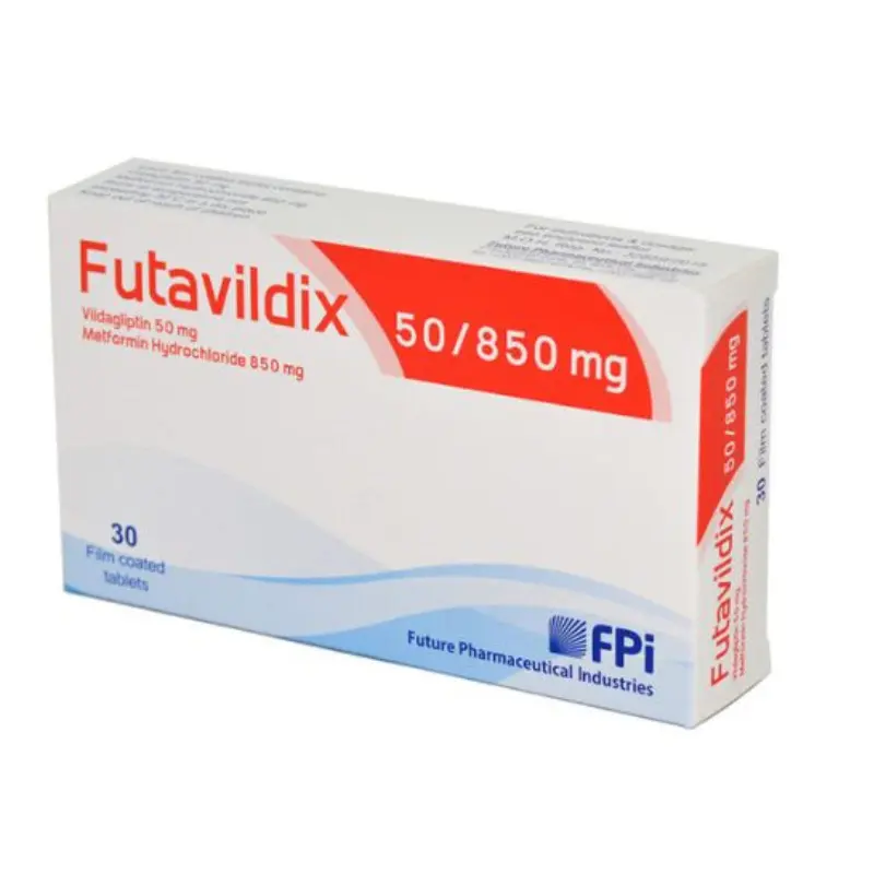 futavildix 50/850mg 30 tablets - فوتافيلدكس 50/850 مجم 30 قرص