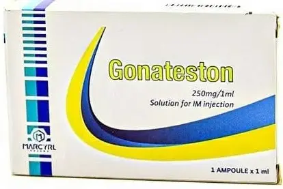 [code in gad:64899--code in mourad:] gonateston 250mg/ml i.m ampoule - جوناتستون 250مجم/مل امبول عضل