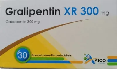 gralipentin xr 300mg 30 tabs - جراليبنتين 300 مجم اكس ار 30 قرص
