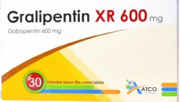 gralipentin xr 600mg 30 tabs - جراليبنتين 600 مجم اكس ار 30 قرص