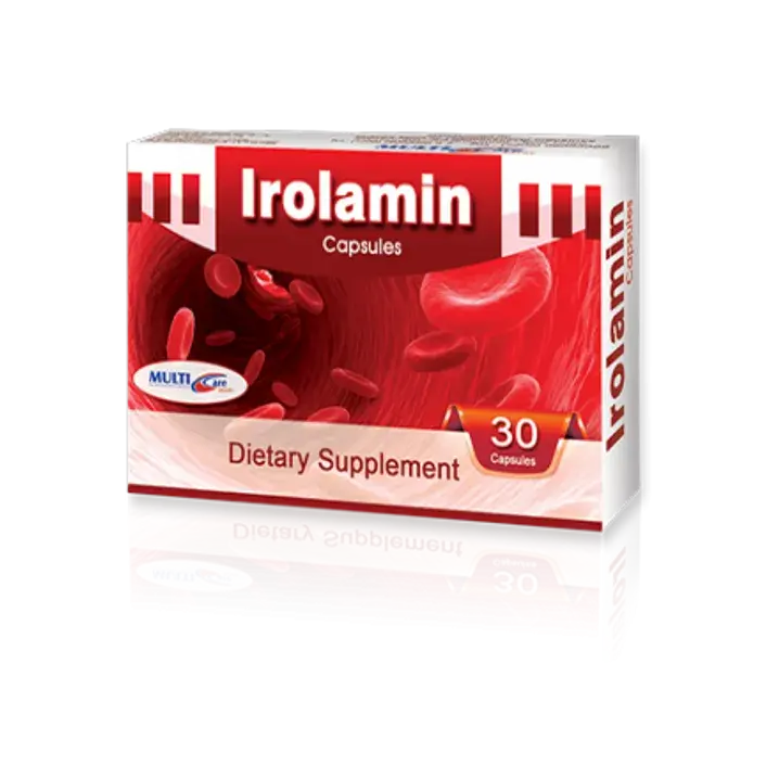 irolamin 30 caps - ايرولامين 30 كبسولة
