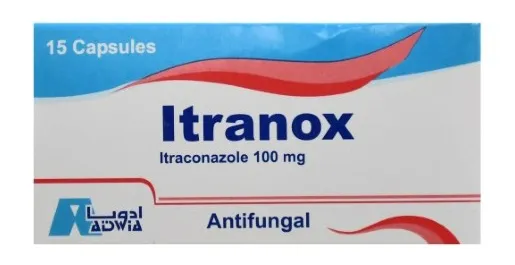 [code in gad:9387--code in mourad:9387] itranox 100mg 15 caps - اترانوكس 100 مجم 15 كبسولة
