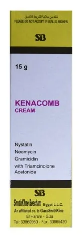 [code in gad:12628--code in mourad:12628] Kenacomb cream 15 gm - كيناكومب كريم 15 جرام