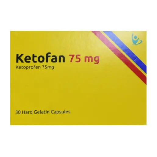 ketofan 75mg 30 caps - كيتوفان 75مجم 30 كبسولة