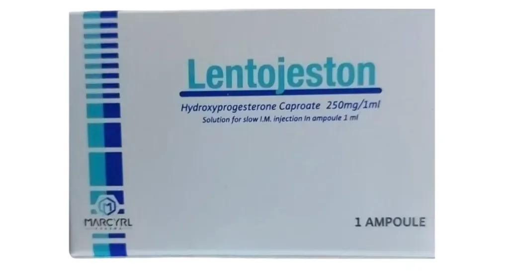Lentojeston 250mg IM amp - لنتوجيستون 250 مجم حقنة عضل