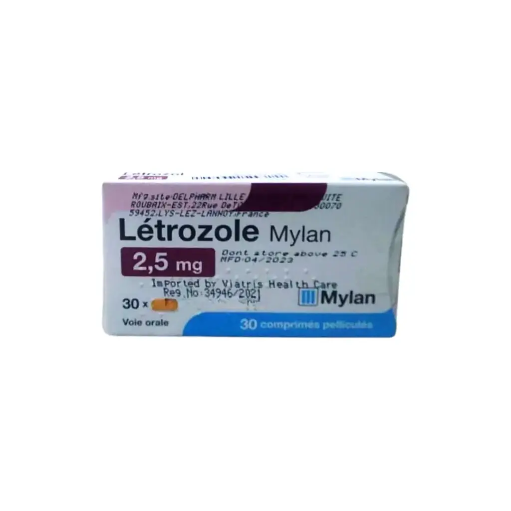 Letrozole 2.5 mg 30 tabs - ليتروزول 2.5 مجم 30 قرص