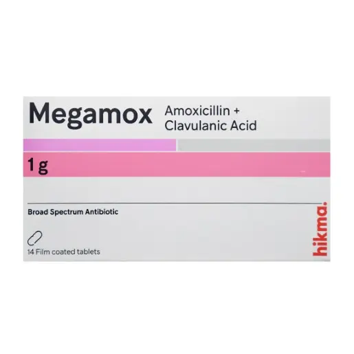 megamox 1gm 14 tab - ميجاموكس 1جم 14 قرص