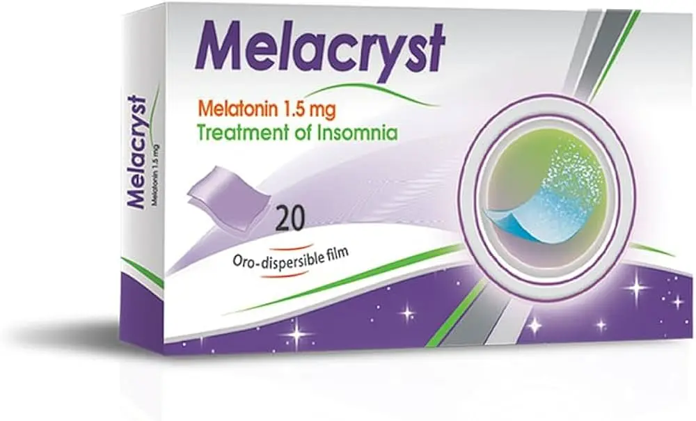 melacryst 1.5 mg 20 oro dispersible films - ميلاكريست 1.5مجم 20 فيلم