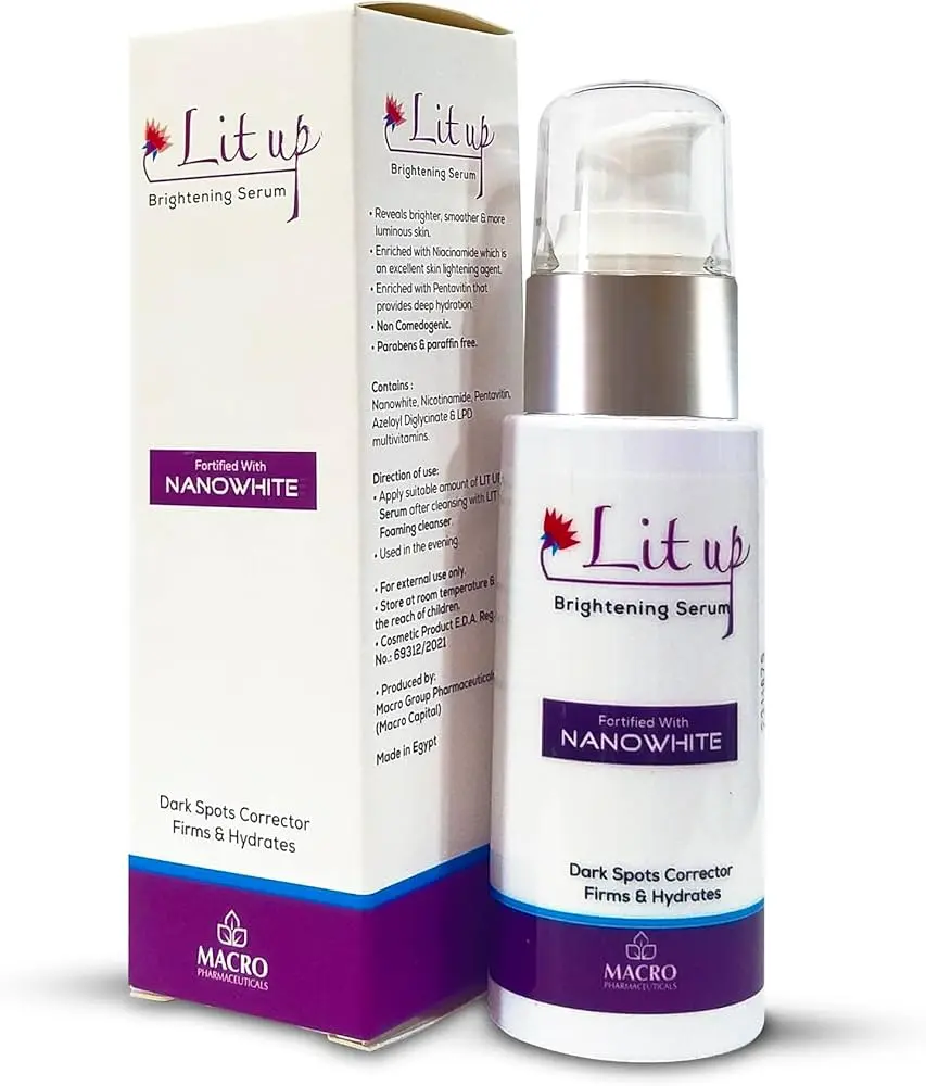 lit up whitening skin serum 50 ml - ليت اب سيروم تفتيح البشرة 50 مل