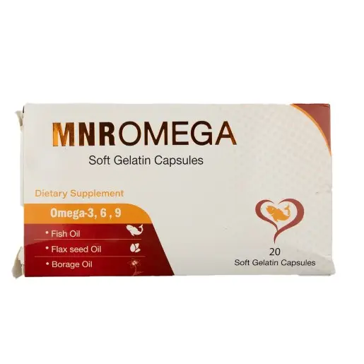 Mnr omega 3 30 Tabs - ام ان ار اوميجا 3 30 قرص