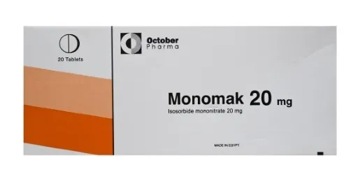 [code in gad:8541--code in mourad:8541] Monomak 20mg 20 tab - مونوماك 20 مجم 20 قرص