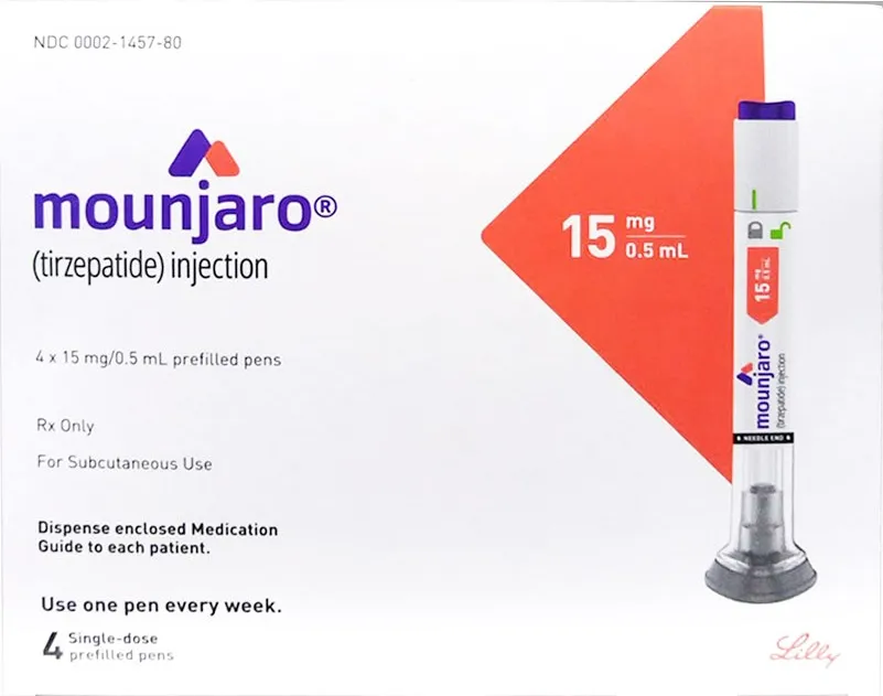 mounjaro injection 15mg 4 single dose prefilled pens - مونجارو حقن 15مجم 4 اقلام معبأة للحقن