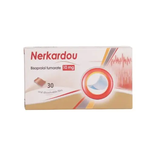 nerkardou 10 mg 30 orodispersible films - نيركاردو 10مجم 30 فيلم ذائب بالفم