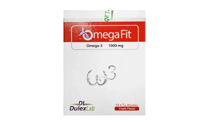 [code in gad:63761--code in mourad:62301] Omegafit 1000mg 14 sachets - اوميجافيت 1000 مجم 14 كيس