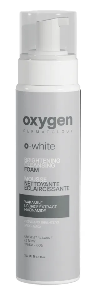 [code in gad:--code in mourad:67602] Oxygen OWhite Brightening Cleansing Foam 200ml - فوم اوكسجين أُو وايت المنظف والمفتح 200 مل